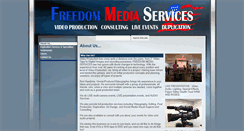 Desktop Screenshot of freedommediaservices.com